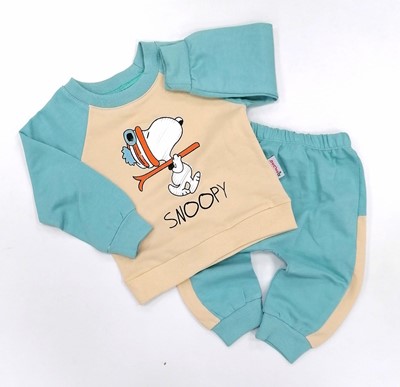 SNOPY BASKILI BEBEK TAKIM 9-24 AY