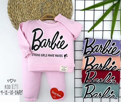 BARBİE BASKILI TAKIM  6-24 AY